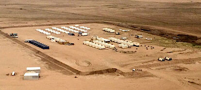 Camp explorasi seismik, Etiopia Camp explorasi seismik, Etiopia